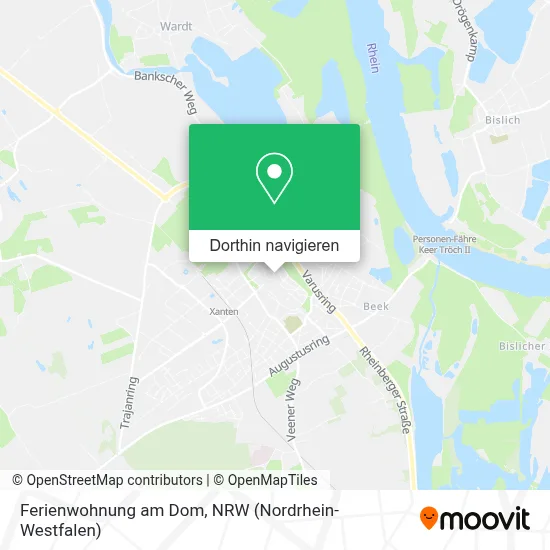 Ferienwohnung am Dom Karte