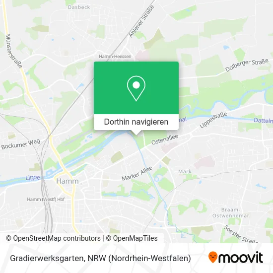 Gradierwerksgarten Karte