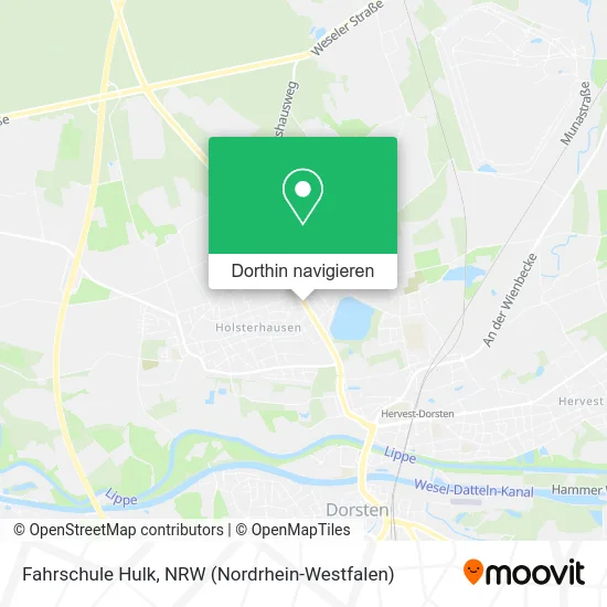 Fahrschule Hulk Karte