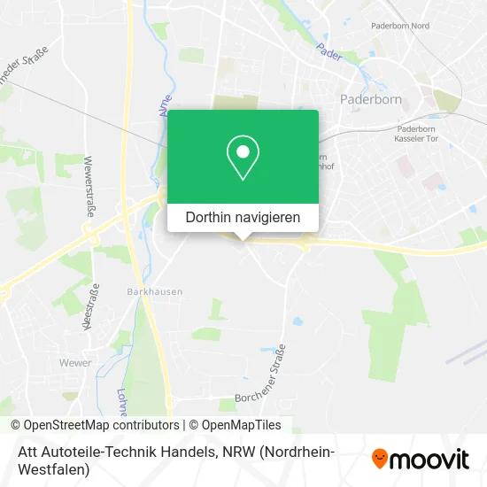 Att Autoteile-Technik Handels Karte