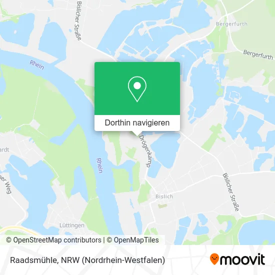 Raadsmühle Karte