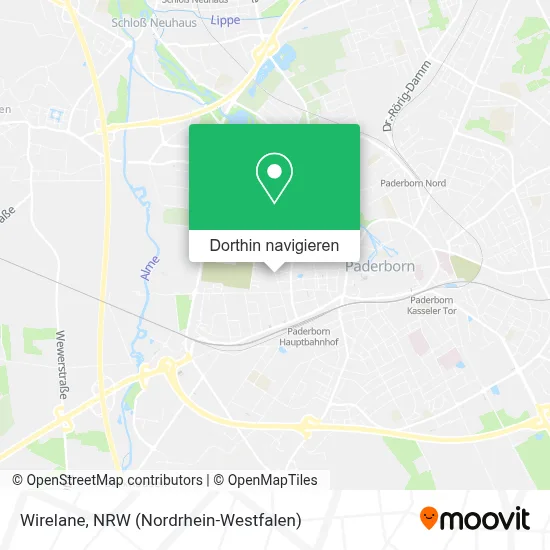 Wirelane Karte