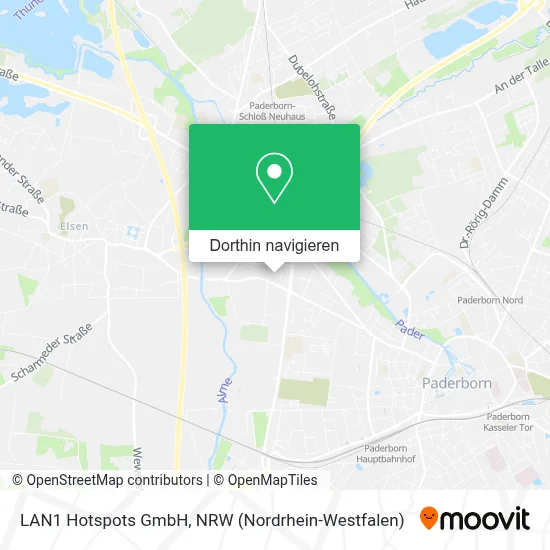 LAN1 Hotspots GmbH Karte