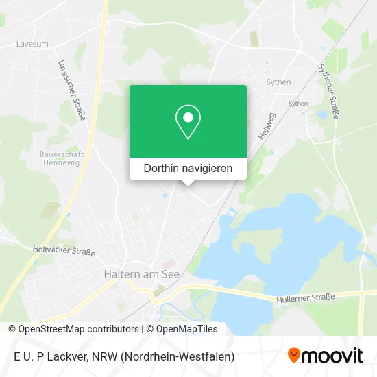 E U. P Lackver Karte