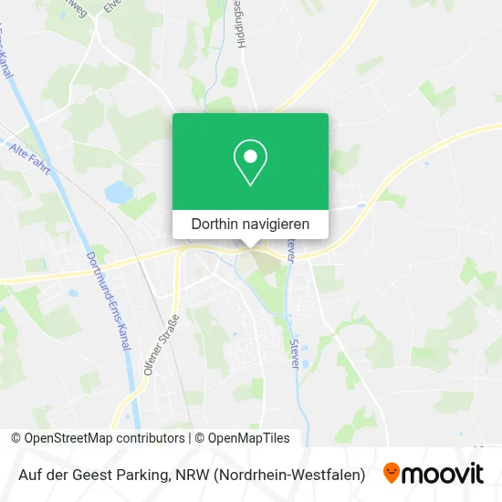 Auf der Geest Parking Karte