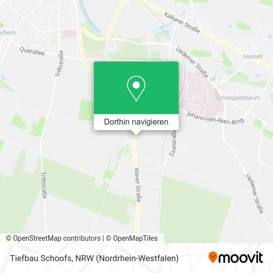 Tiefbau Schoofs Karte