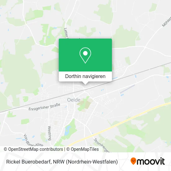 Rickel Buerobedarf Karte