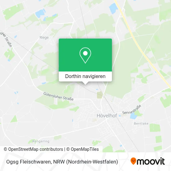 Ogsg Fleischwaren Karte