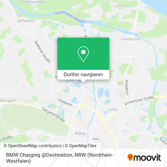 BMW Charging @Destination Karte