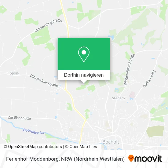 Ferienhof Moddenborg Karte