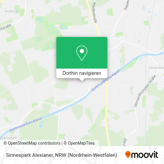 Sinnespark Alexianer Karte