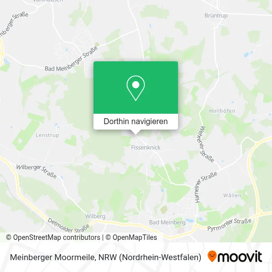 Meinberger Moormeile Karte