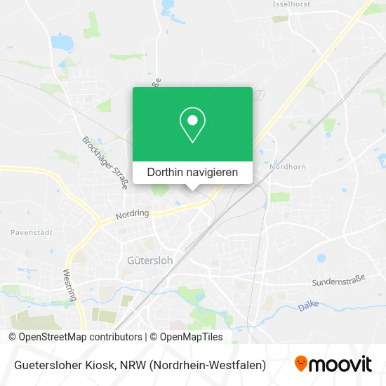 Guetersloher Kiosk Karte
