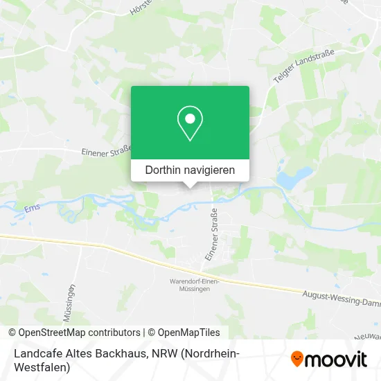 Landcafe Altes Backhaus Karte