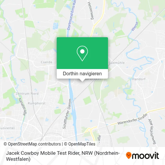 Jacek Cowboy Mobile Test Rider Karte