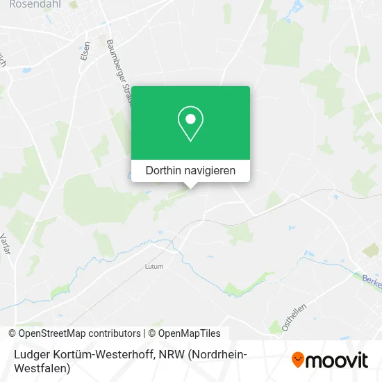 Ludger Kortüm-Westerhoff Karte