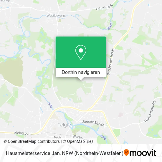 Hausmeisterservice Jan Karte