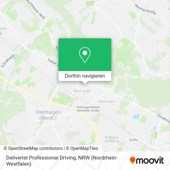 Deliverist Professional Driving Karte