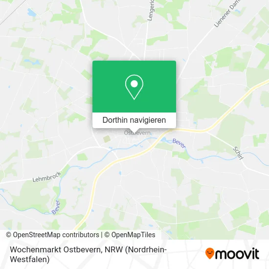 Wochenmarkt Ostbevern Karte