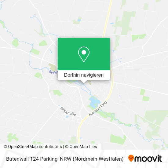Butenwall 124 Parking Karte