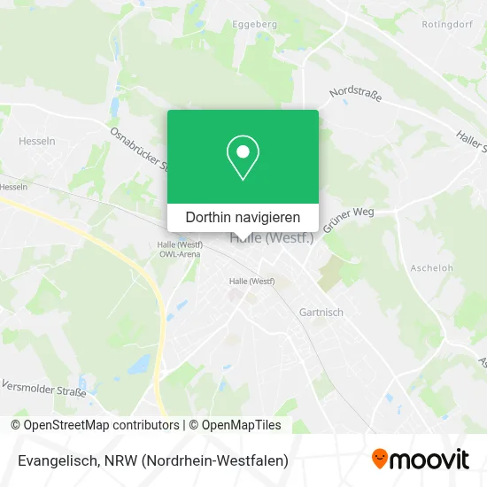 Evangelisch Karte