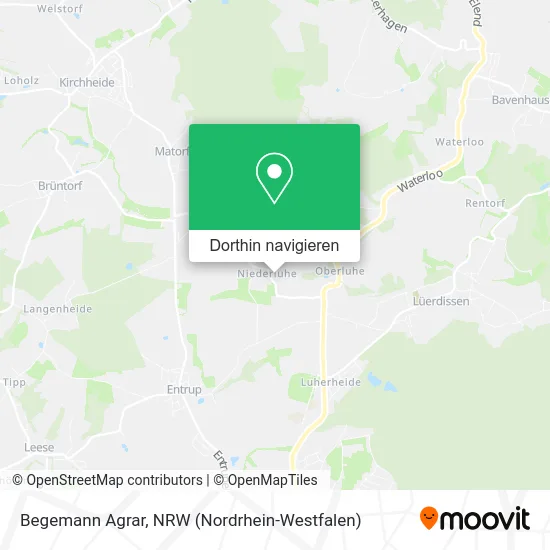 Begemann Agrar Karte