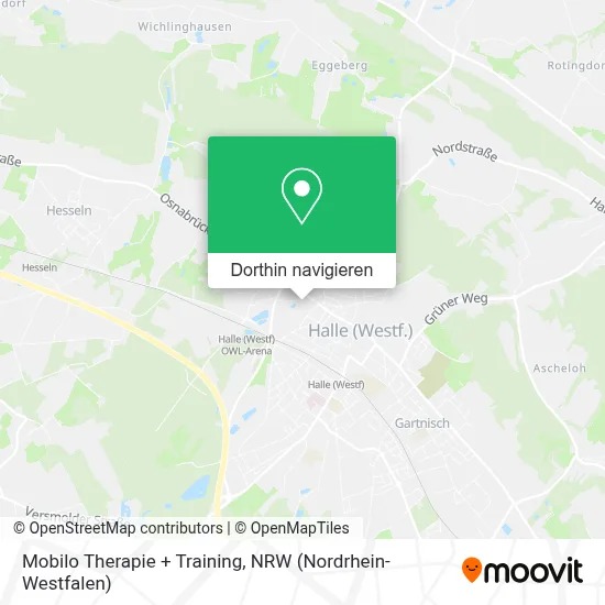 Mobilo Therapie + Training Karte