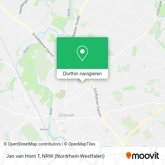 Jan van Horn T Karte