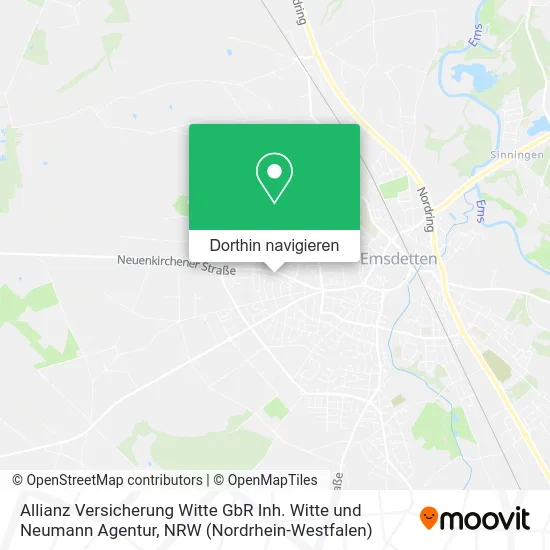 Allianz Versicherung Witte GbR Inh. Witte und Neumann Agentur Karte
