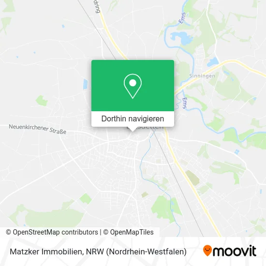 Matzker Immobilien Karte