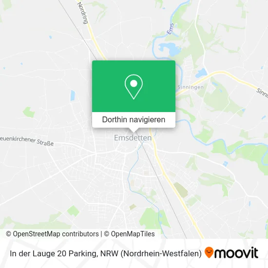 In der Lauge 20 Parking Karte