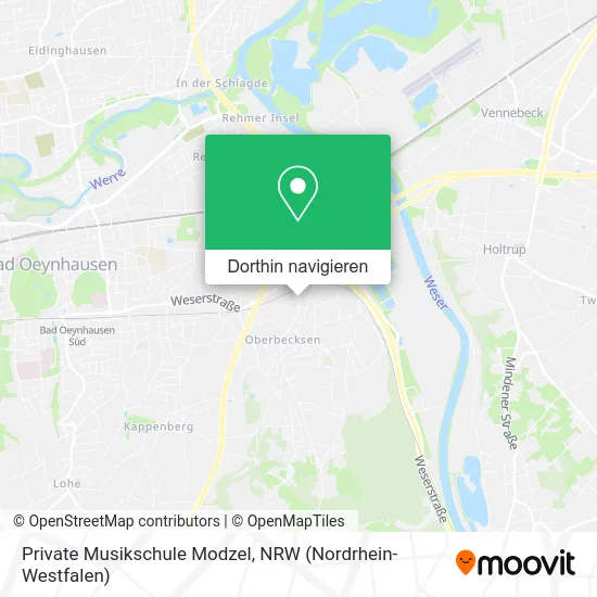 Private Musikschule Modzel Karte