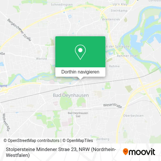 Stolpersteine Mindener Strae 23 Karte