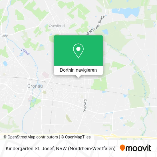 Kindergarten St. Josef Karte