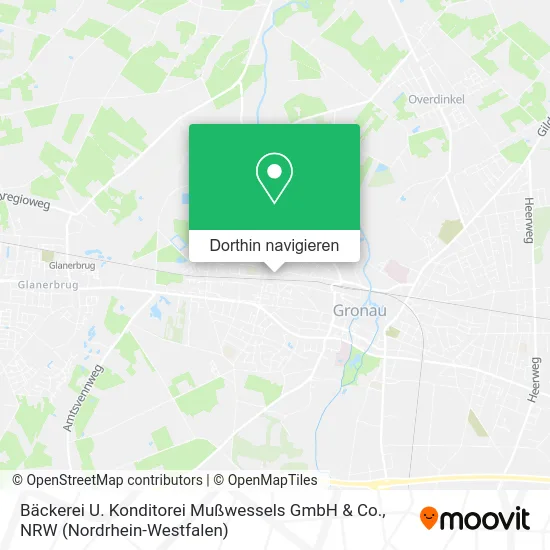Bäckerei U. Konditorei Mußwessels GmbH & Co. Karte