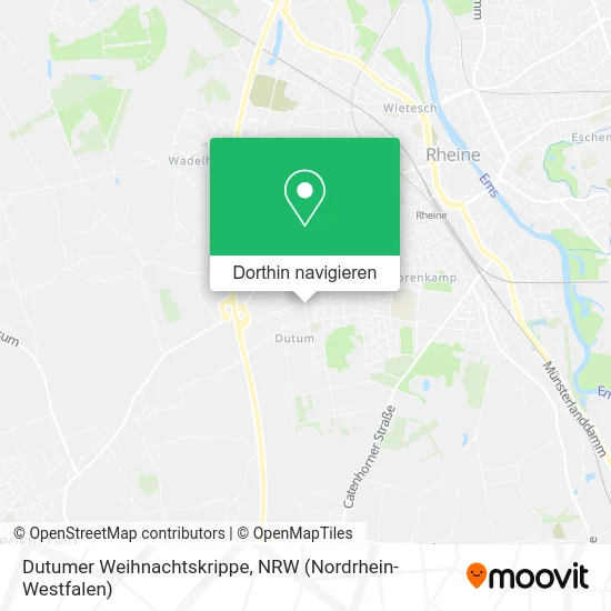 Dutumer Weihnachtskrippe Karte