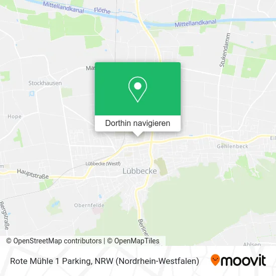 Rote Mühle 1 Parking Karte