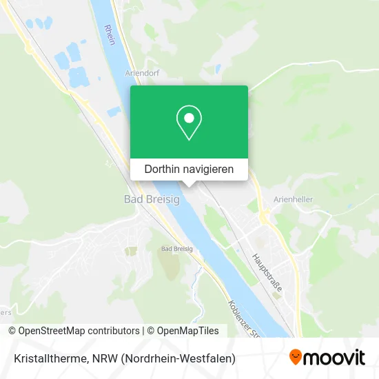 Kristalltherme Karte