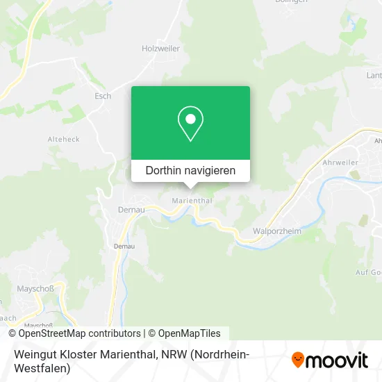 Weingut Kloster Marienthal Karte