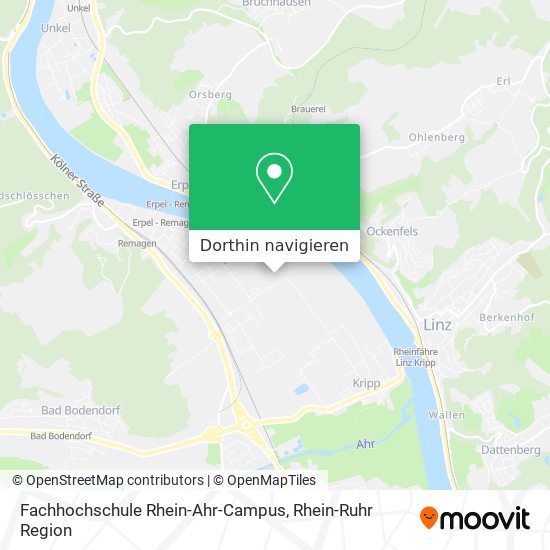 Fachhochschule Rhein-Ahr-Campus Karte