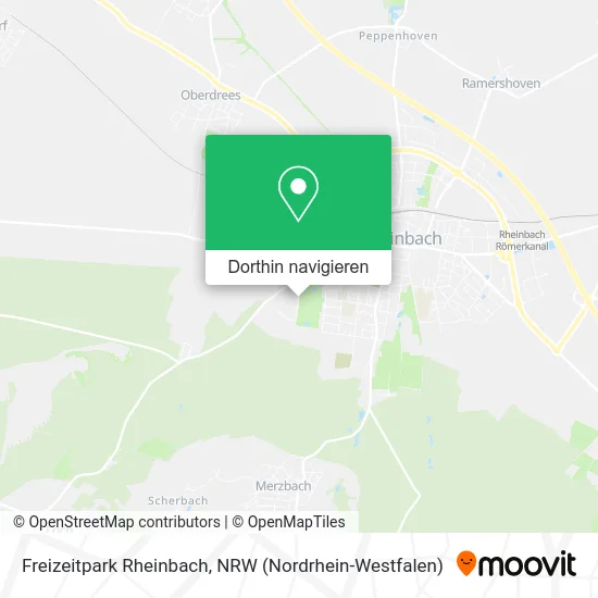 Freizeitpark Rheinbach Karte