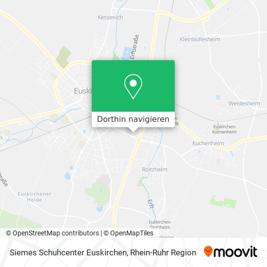 Siemes Schuhcenter Euskirchen Karte