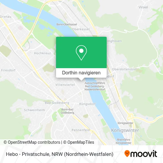 Hebo - Privatschule Karte