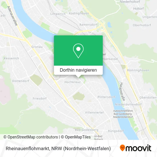 Rheinauenflohmarkt Karte