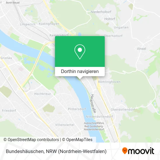 Bundeshäuschen Karte