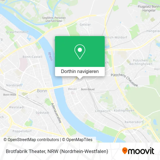 Brotfabrik Theater Karte