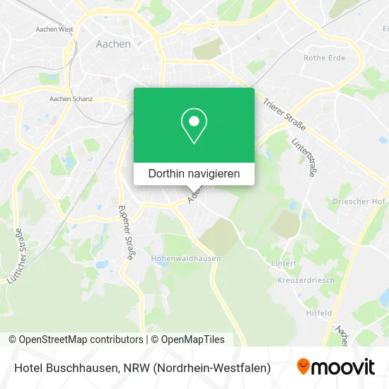 Hotel Buschhausen Karte