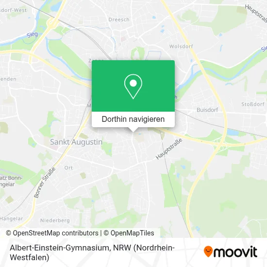 Albert-Einstein-Gymnasium Karte