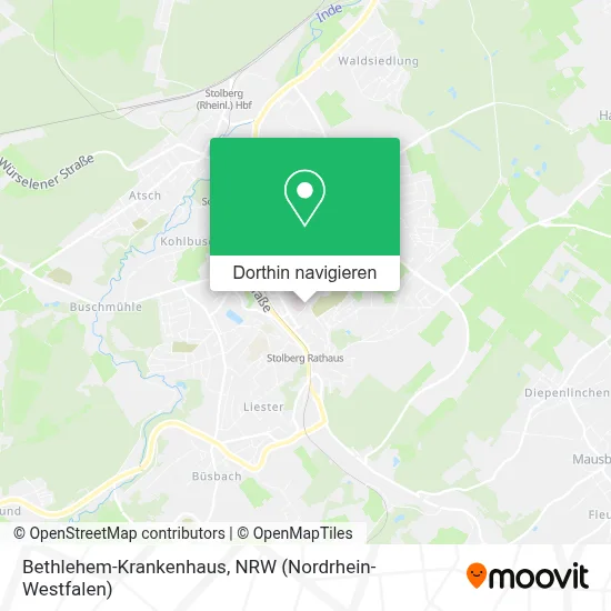 Bethlehem-Krankenhaus Karte