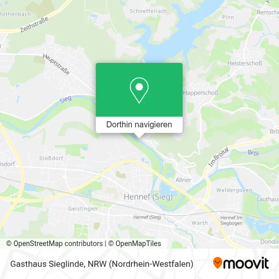 Gasthaus Sieglinde Karte